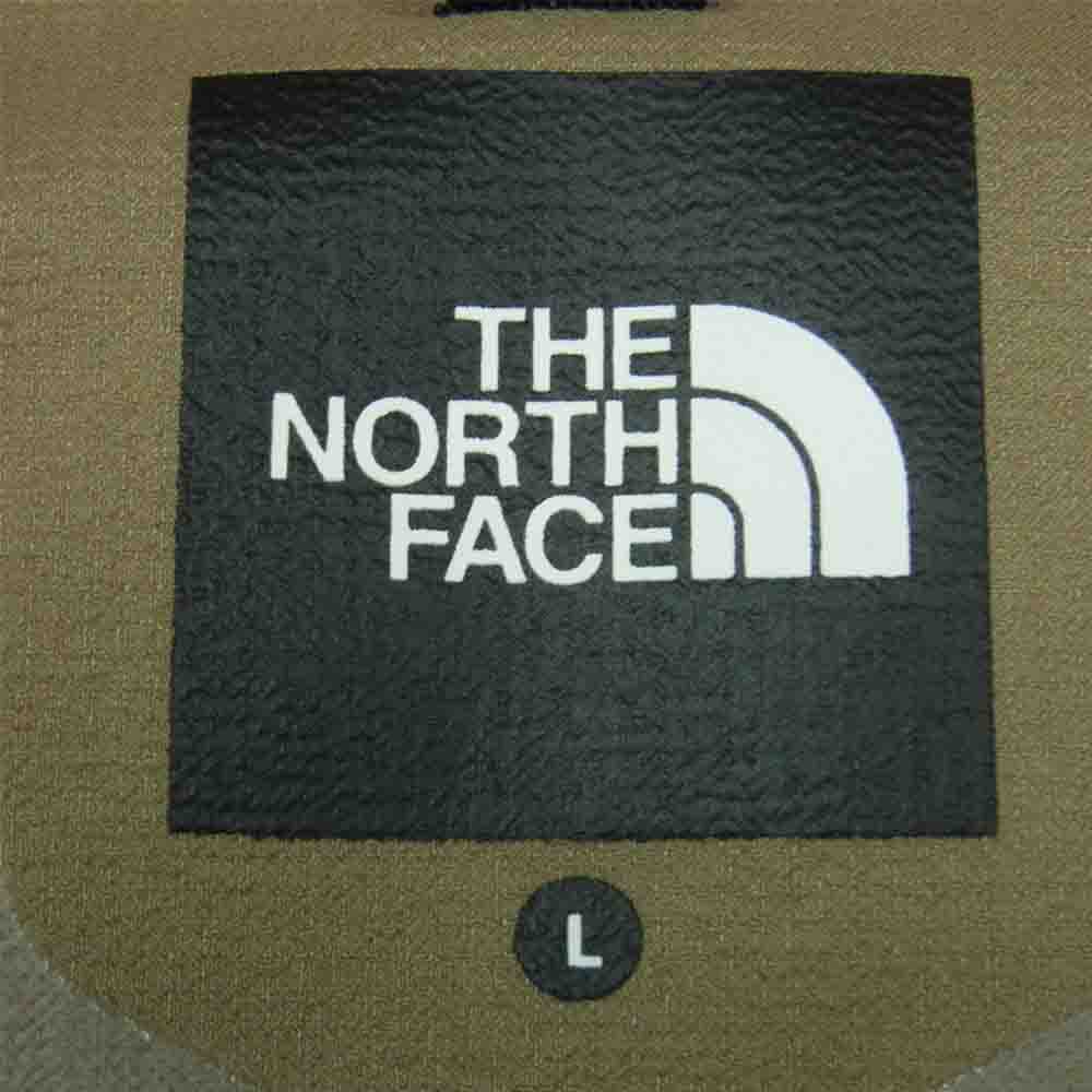 THE NORTH FACE ノースフェイス NP12036 WINDJAMMER ウィンドジャマー ナイロン パーカー カーキベージュ系 L【美品】【中古】
