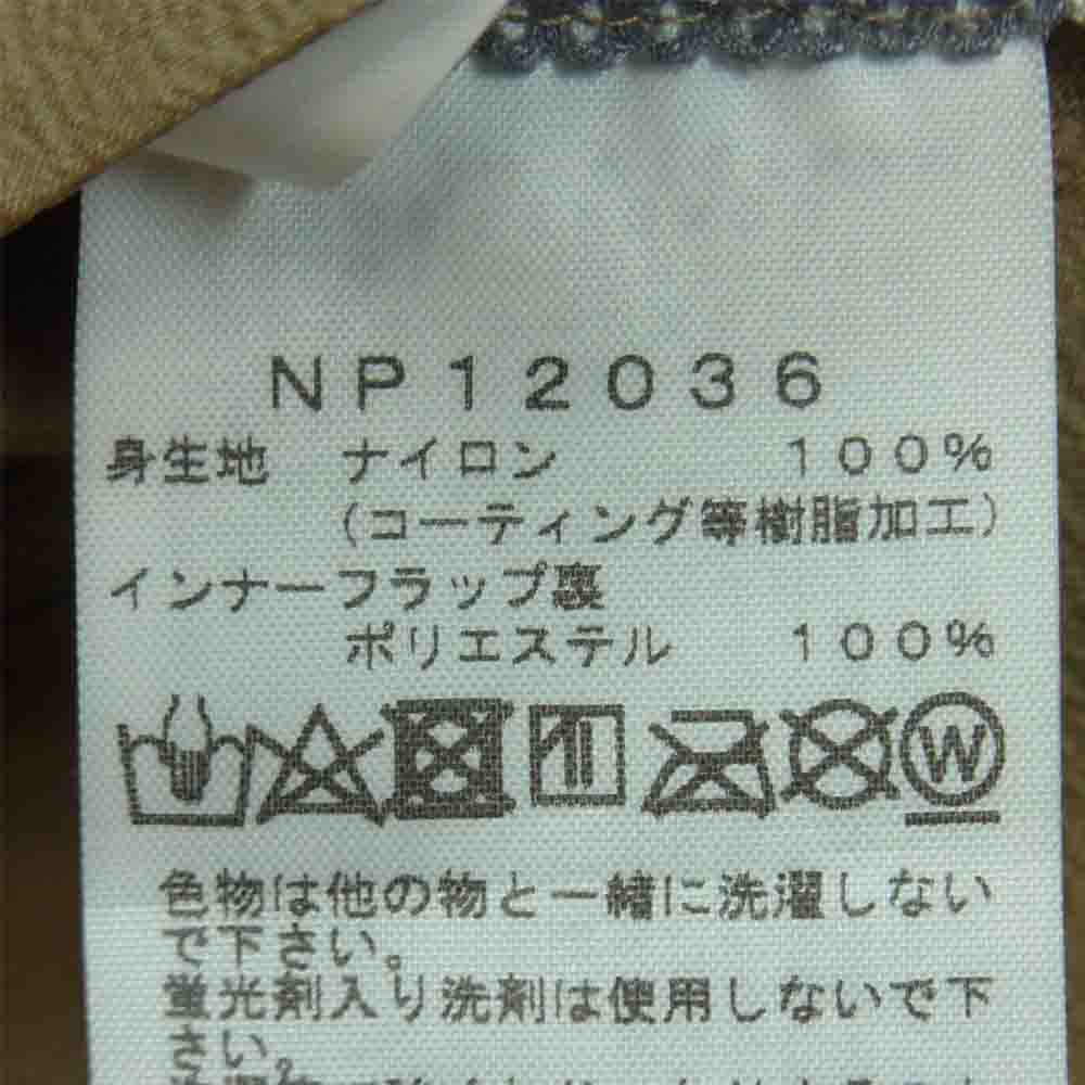THE NORTH FACE ノースフェイス NP12036 WINDJAMMER ウィンドジャマー ナイロン パーカー カーキベージュ系 L【美品】【中古】