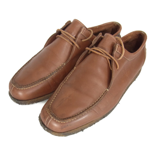 Santoni サントーニ BEAMS 別注 レザー デッキシューズ ブラウン系 サイズ表記無【中古】