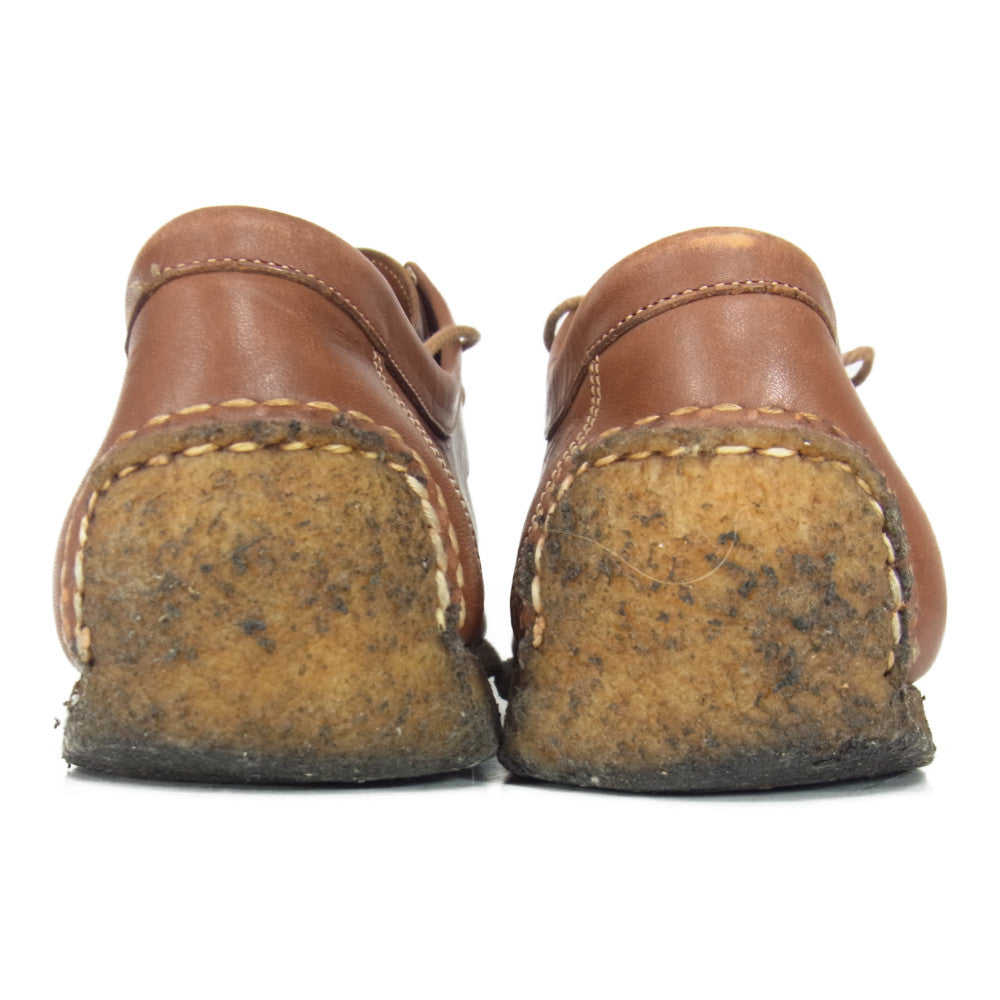 Santoni サントーニ BEAMS 別注 レザー デッキシューズ ブラウン系 サイズ表記無【中古】