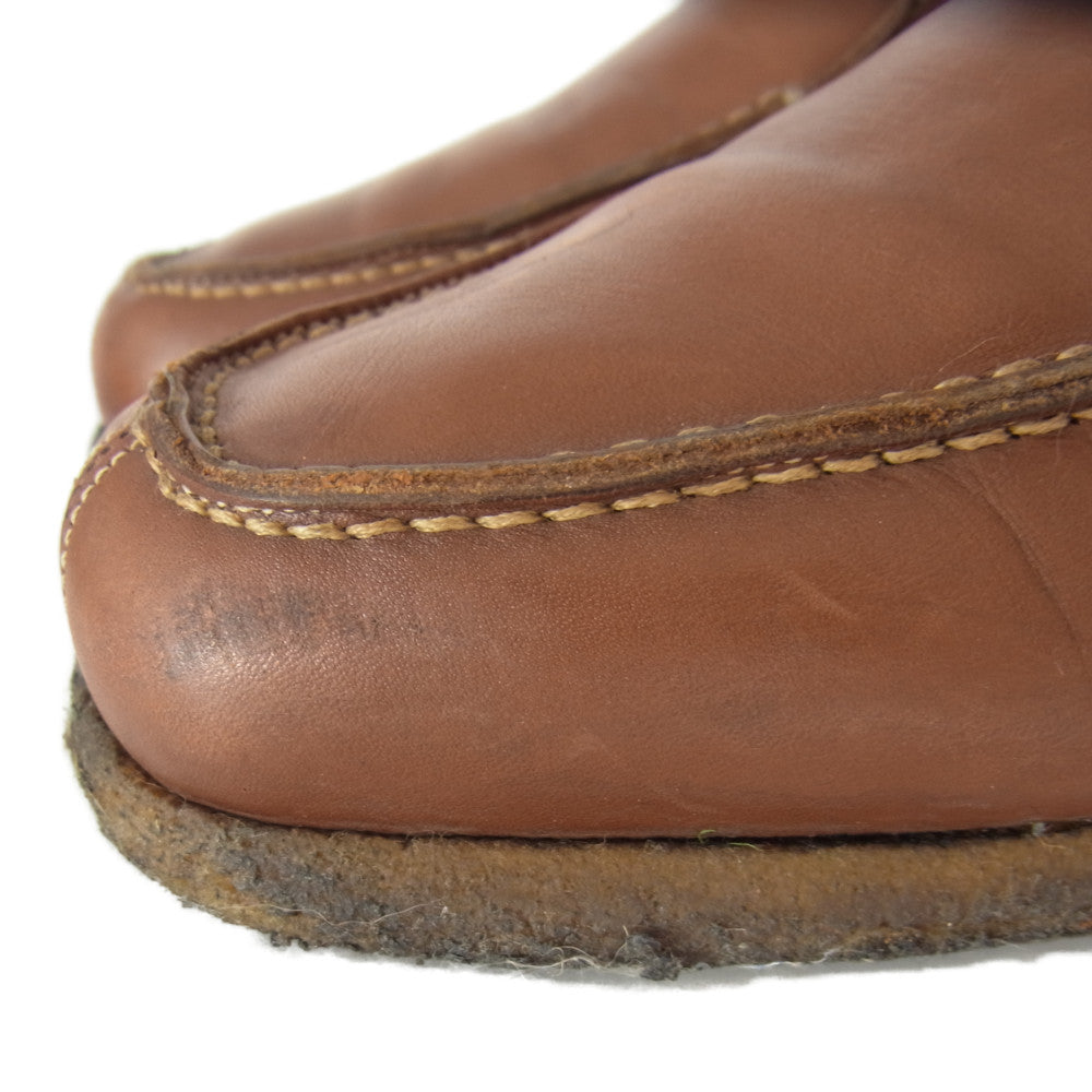 Santoni サントーニ BEAMS 別注 レザー デッキシューズ ブラウン系 サイズ表記無【中古】