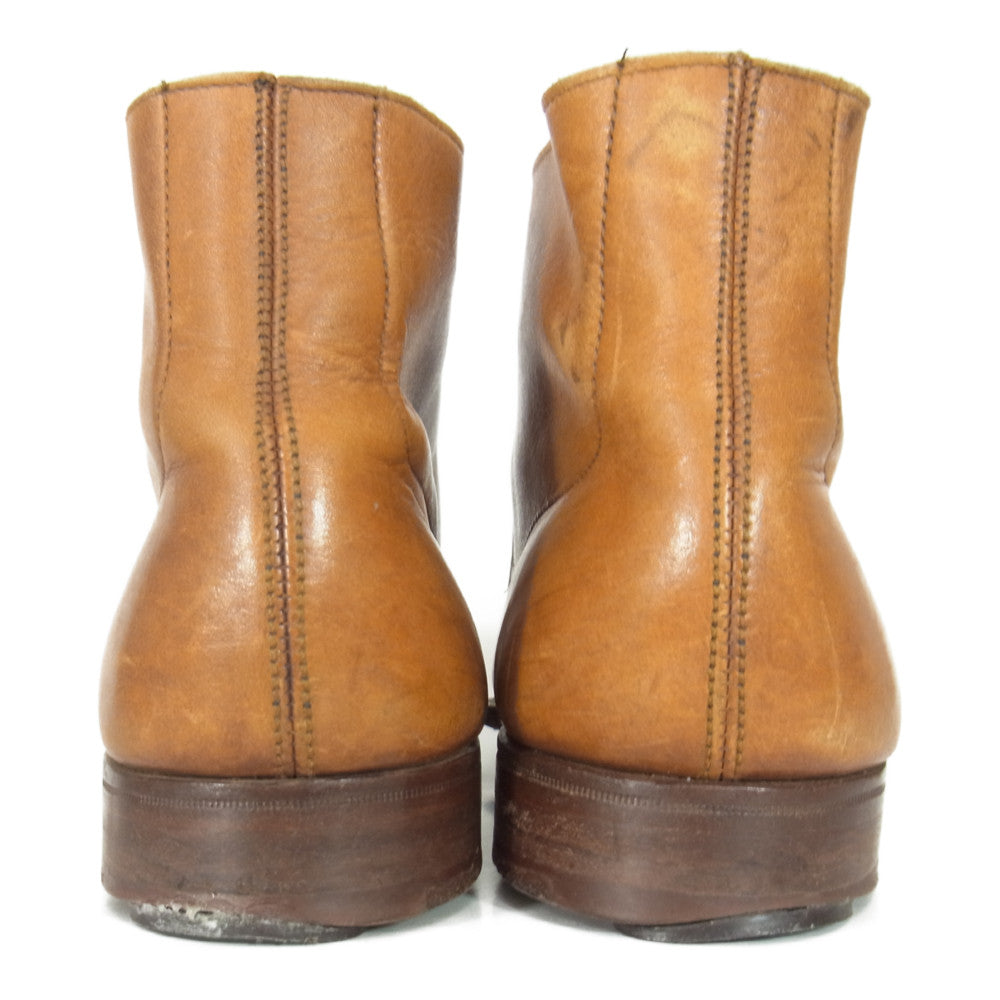 CROCKETT&JONES クロケットアンドジョーンズ SOMERSET サマーセット レザー チャッカブーツ シューズ ブラウン系 6 1/2【中古】