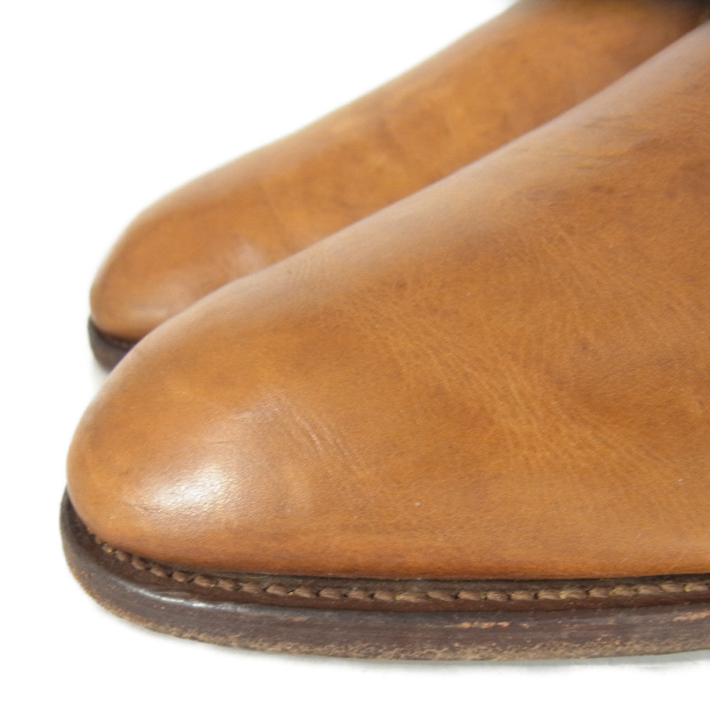 CROCKETT&JONES クロケットアンドジョーンズ SOMERSET サマーセット レザー チャッカブーツ シューズ ブラウン系 6 1/2【中古】