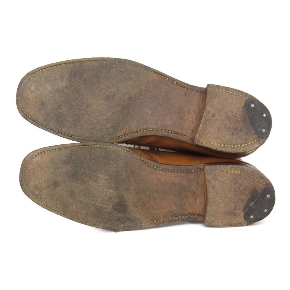 CROCKETT&JONES クロケットアンドジョーンズ SOMERSET サマーセット レザー チャッカブーツ シューズ ブラウン系 6 1/2【中古】