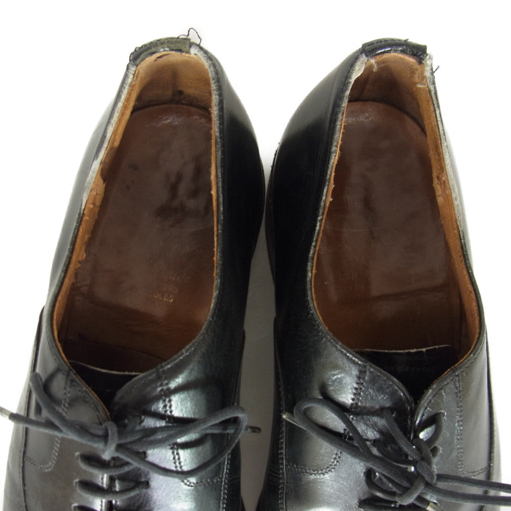 CHURCH'S チャーチ 外羽根 キャップトゥ レザー ビジネスシューズ ブラック系 6.5【中古】