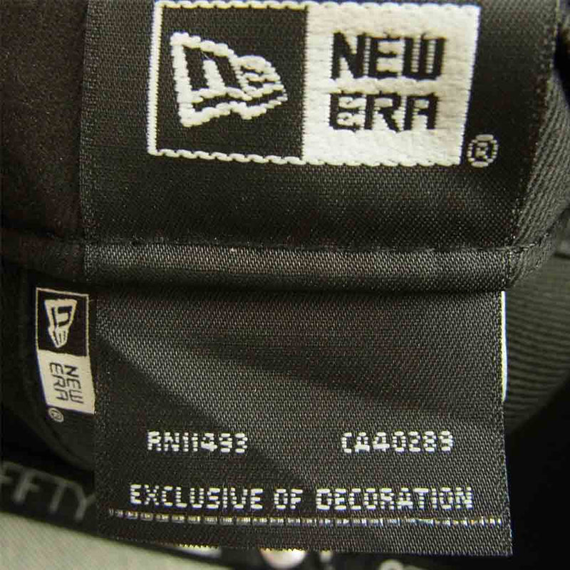 NEW ERA ニューエラ GAP 50周年記念 キャップ ブラック系【中古】