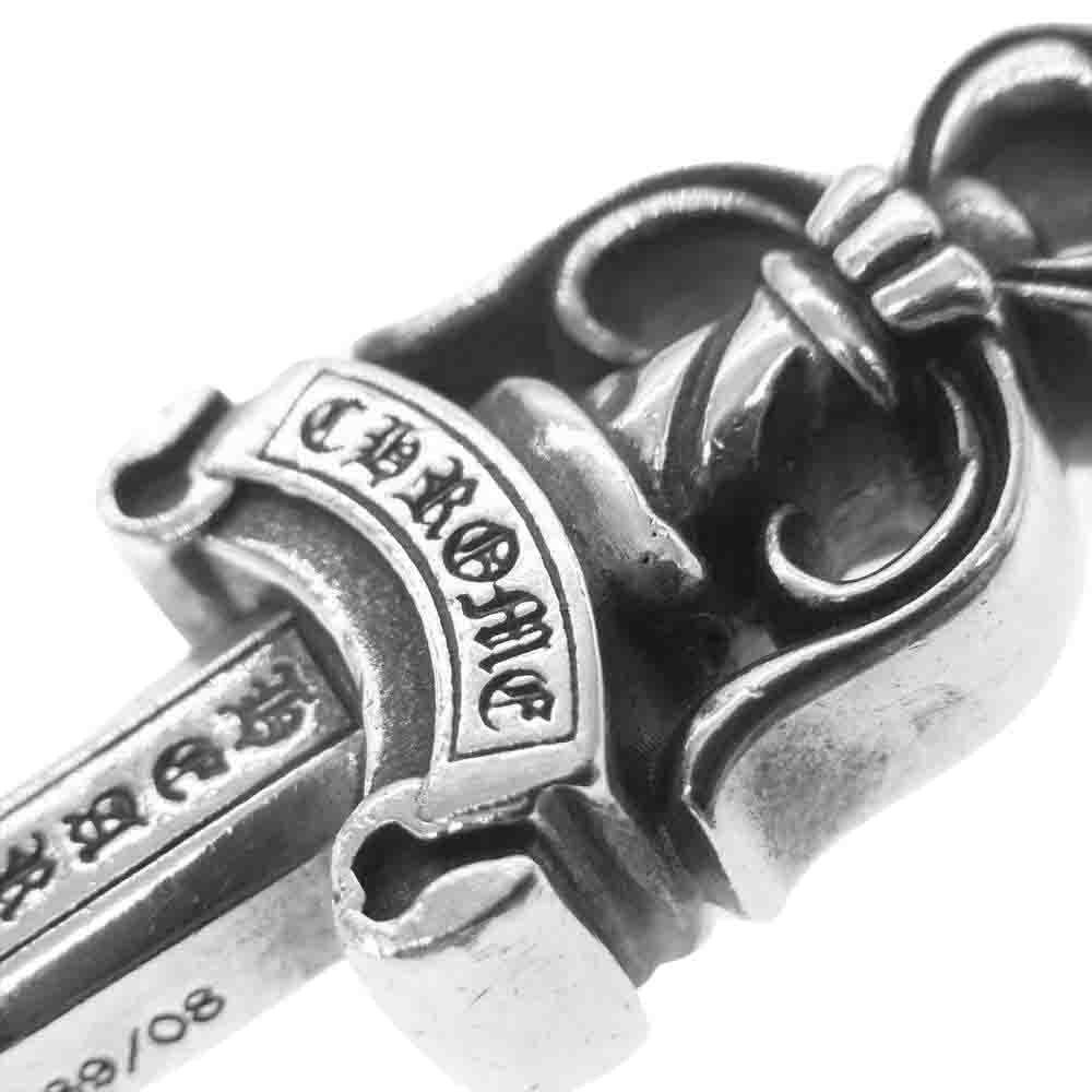 CHROME HEARTS クロムハーツ（原本無） DBL DAGGER ダブルダガー ペンダント シルバー系【中古】