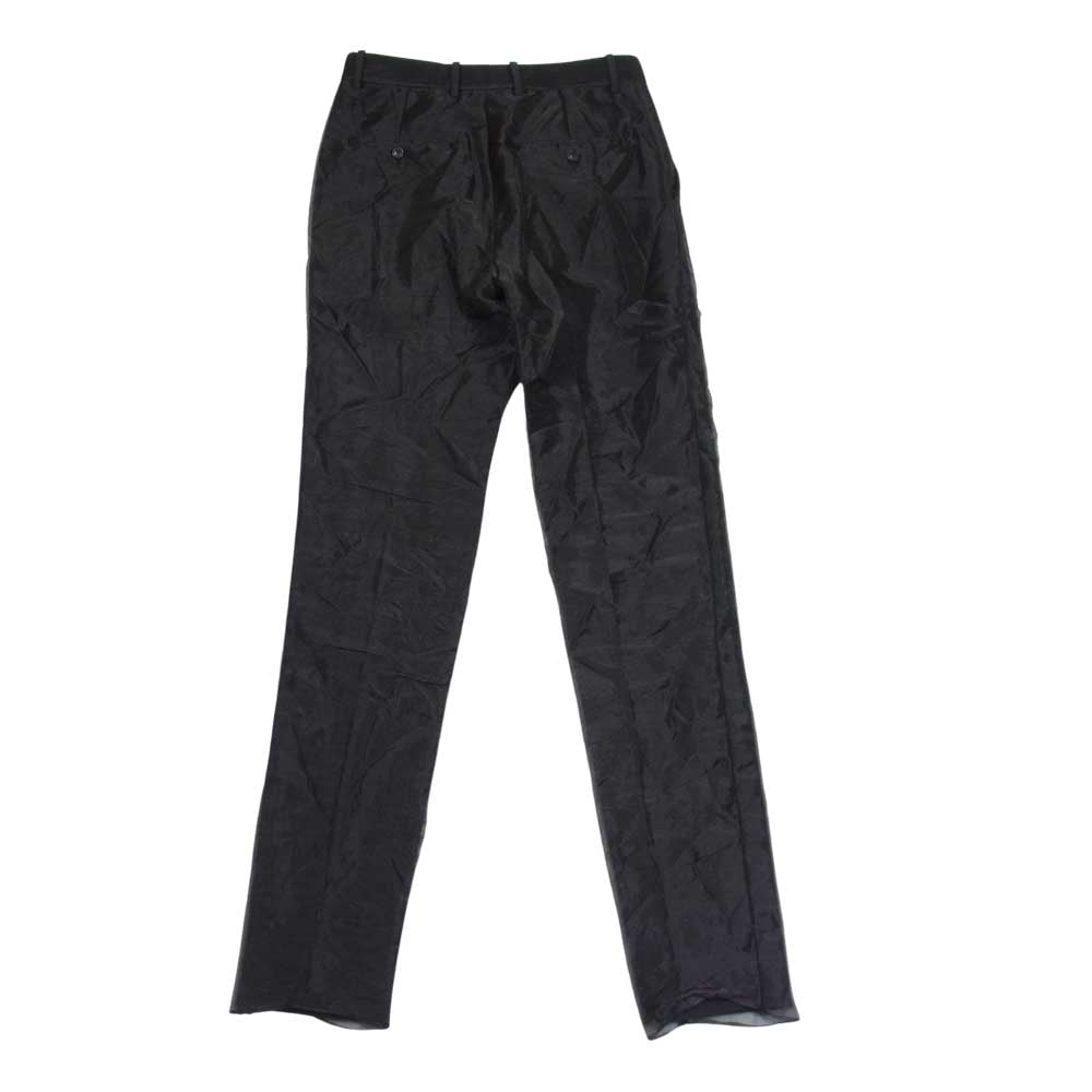 ワイプロジェクト PANT54-S18 二重生地 スラックス パンツ ダークブラウン系 XS【中古】