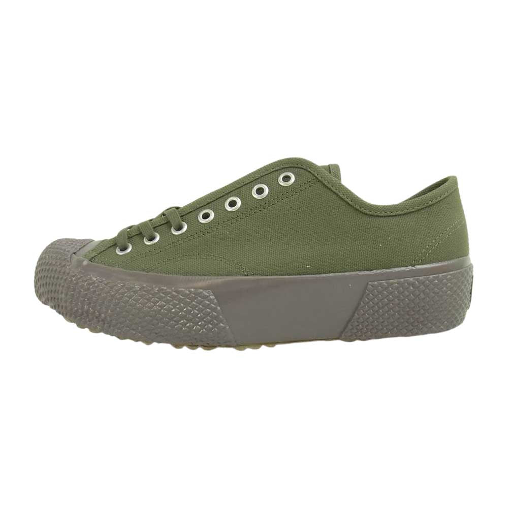 スペルガ ARTIFACT BY SUPERGA JAPANESE CANVAS キャンバス スニーカー カーキ系 41【新古品】【未使用】【中古】