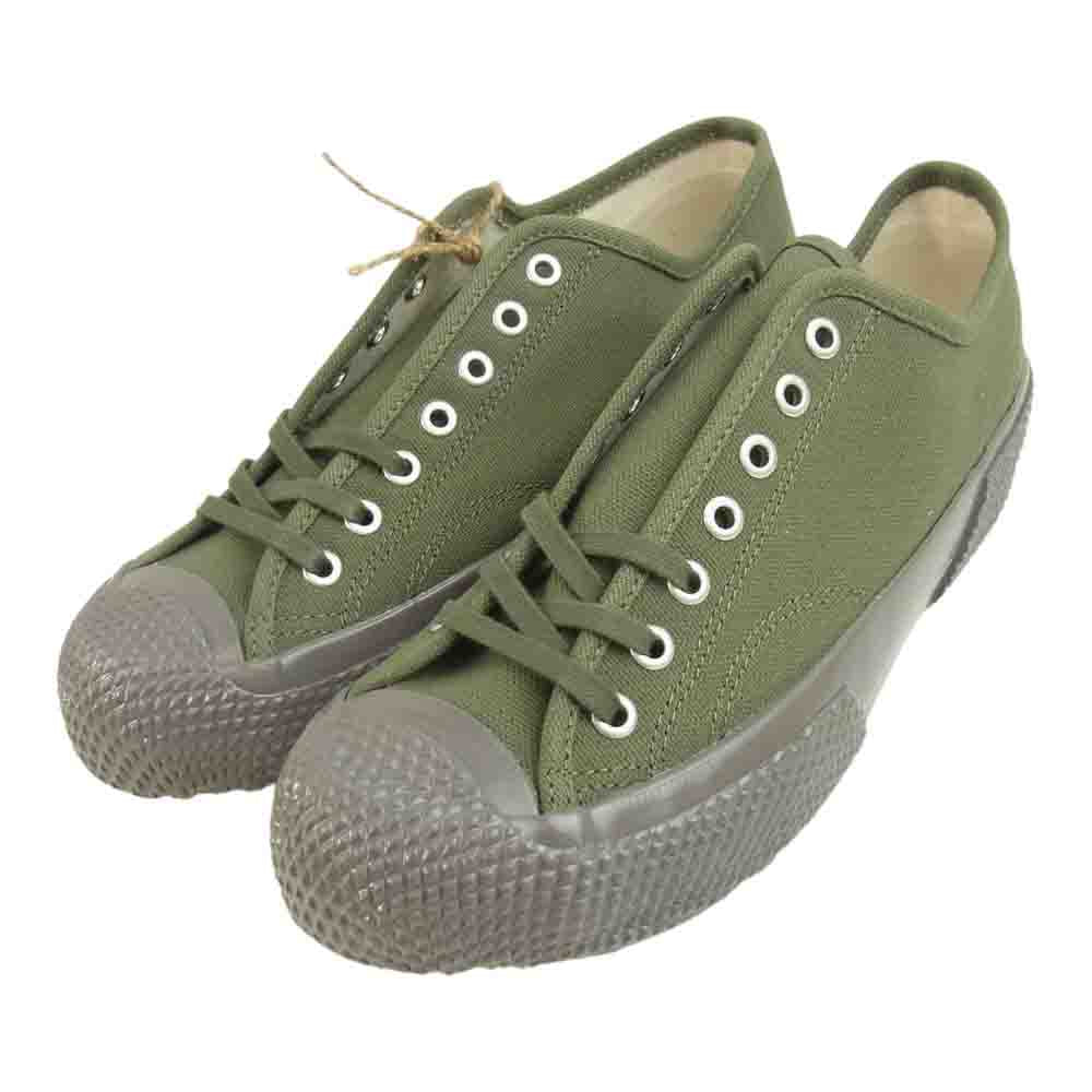 スペルガ ARTIFACT BY SUPERGA JAPANESE CANVAS キャンバス スニーカー カーキ系 41【新古品】【未使用】【中古】