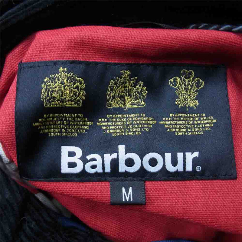 Barbour バブアー International Union Jacket ユニオンジャック インターナショナル オイルド ジャケット ブラック系 M【新古品】【未使用】【中古】