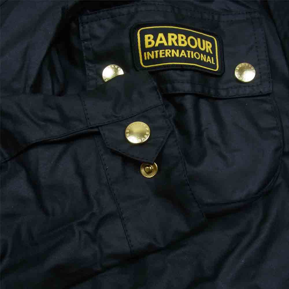 Barbour バブアー International Union Jacket ユニオンジャック インターナショナル オイルド ジャケット ブラック系 M【新古品】【未使用】【中古】
