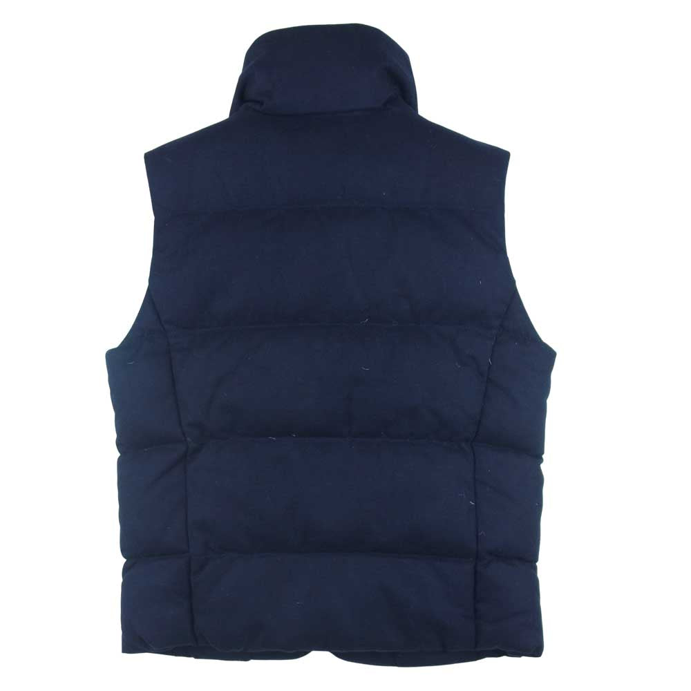 RALPH LAUREN ラルフローレン RUGBY ラグビー ウール ダウン ベスト 中国製 ネイビー系 XS【中古】