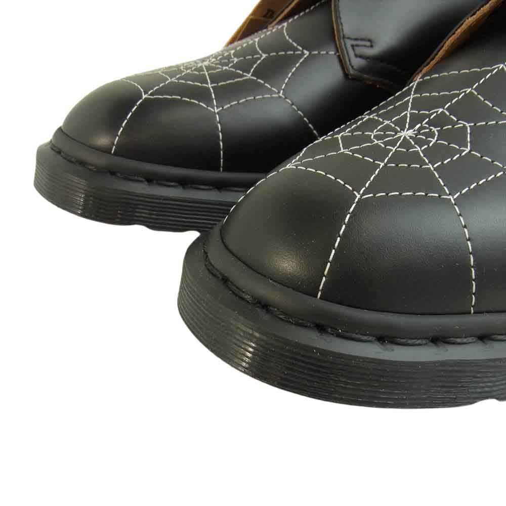 Supreme シュプリーム 22SS 27952001 Dr.Martens Spiderweb 3-Eye Shoe Black ドクターマーチン スパイダーウェブ 3-アイ シューズ ブラック系 UK8【新古品】【未使用】【中古】