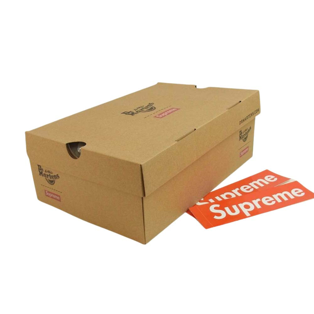Supreme シュプリーム 22SS 27952001 Dr.Martens Spiderweb 3-Eye Shoe Black ドクターマーチン スパイダーウェブ 3-アイ シューズ ブラック系 UK8【新古品】【未使用】【中古】