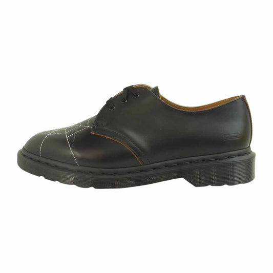 Supreme シュプリーム 22SS 27952001 Dr.Martens Spiderweb 3-Eye Shoe Black ドクターマーチン スパイダーウェブ 3-アイ シューズ ブラック系 UK8【新古品】【未使用】【中古】