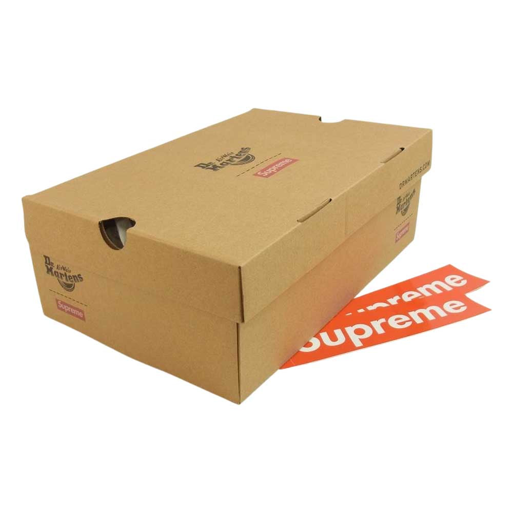 Supreme シュプリーム 22SS 27952001 Dr.Martens Spiderweb 3-Eye Shoe Black ドクターマーチン スパイダーウェブ 3-アイ シューズ ブラック系 UK8【新古品】【未使用】【中古】