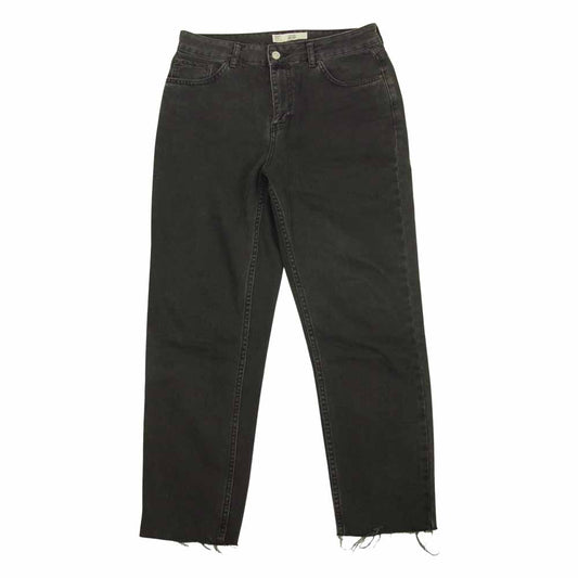 トップショップ モト 加工 ブラック デニム パンツ ブラック系 30【中古】