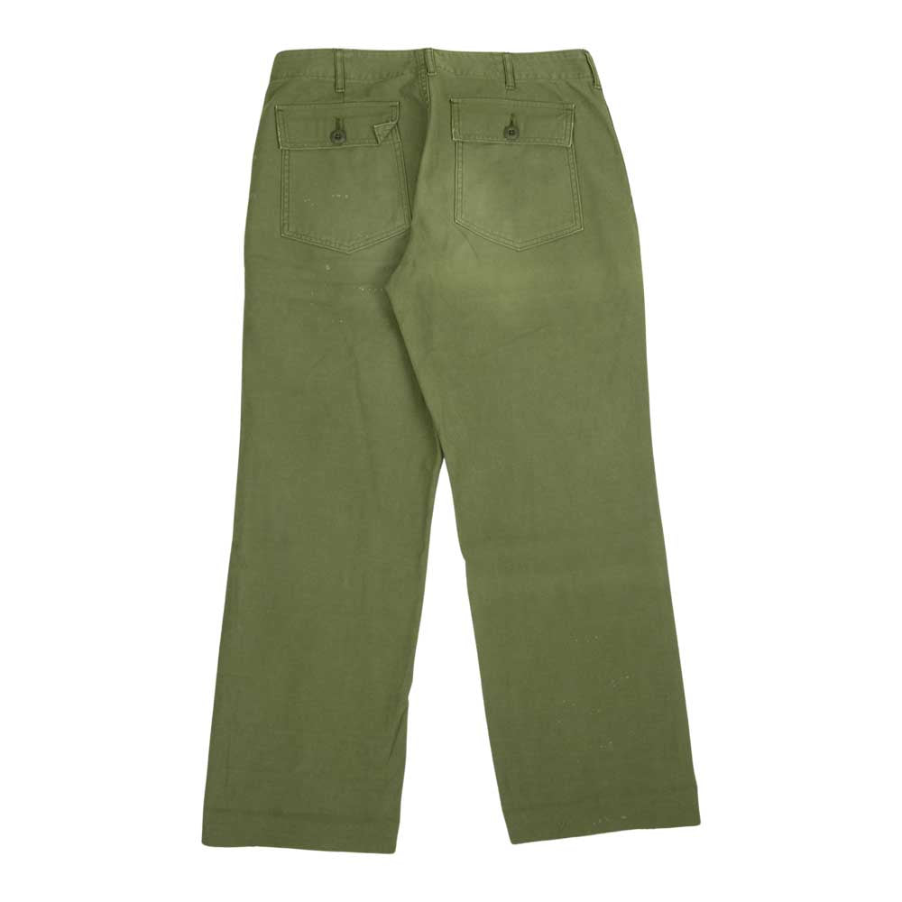 UNITED ARROWS ユナイテッドアローズ B&Y 加工 ミリタリー ベイカー パンツ カーキ系 29【中古】