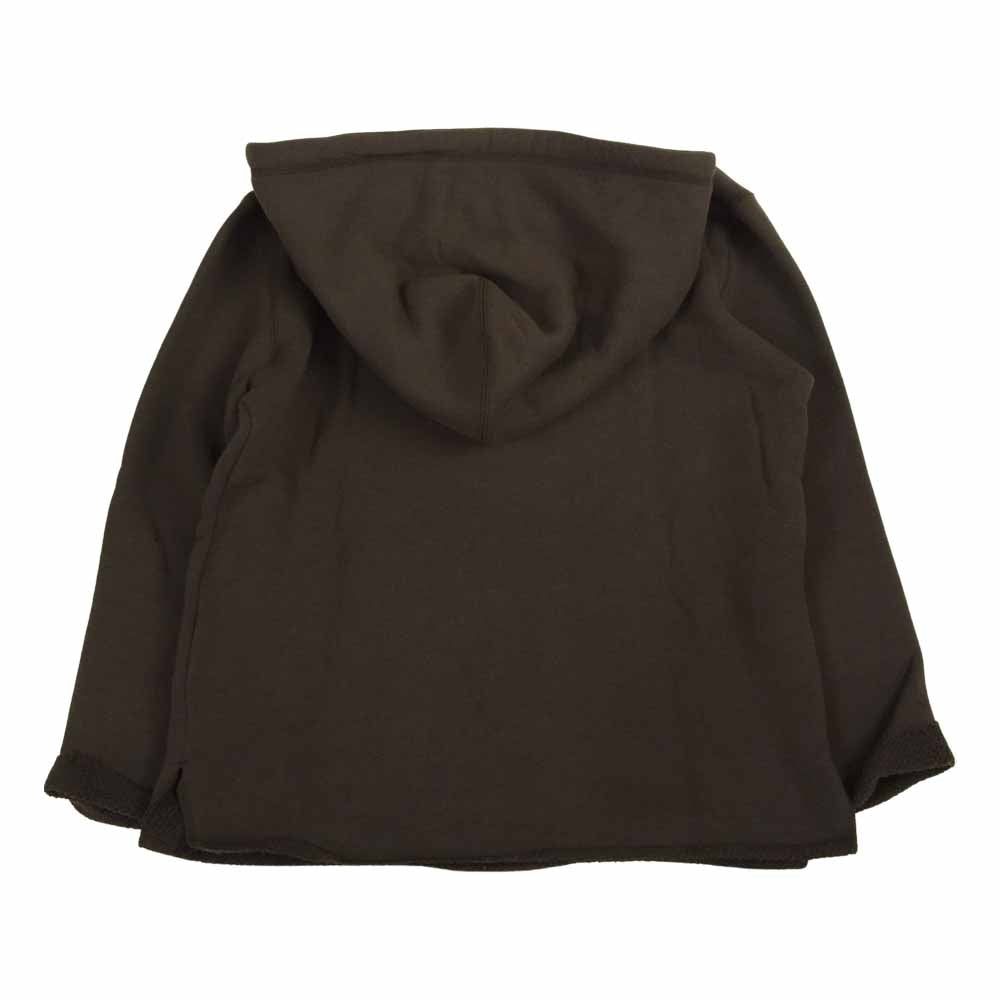 Ron Herman ロンハーマン 加工 カットオフ スウェット パーカー ブラウン系 XS【中古】