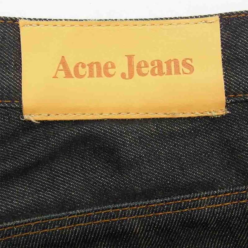 ACNE STUDIOS アクネストゥディオズ 30F004211 Jeans ジーンズ ジップフライ ストレート デニムパンツ インディゴブルー系 32【中古】