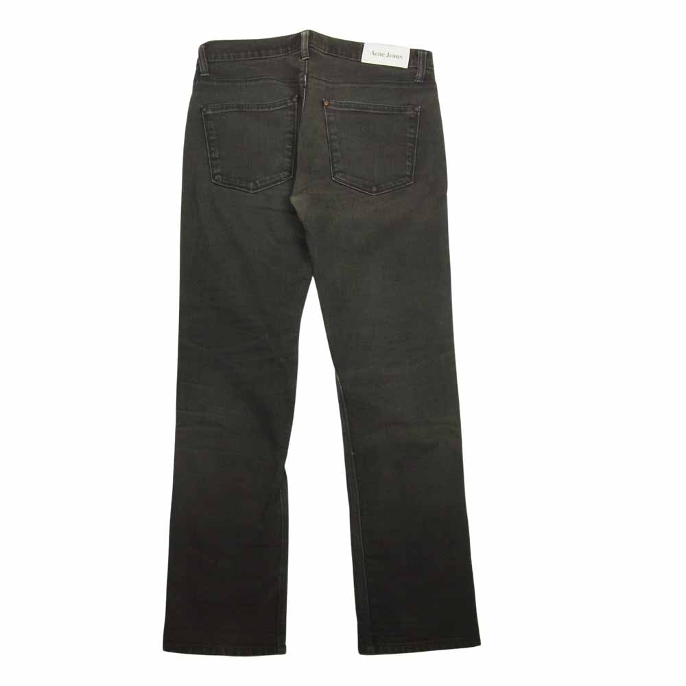 ACNE STUDIOS アクネストゥディオズ 30F004490 Jeans ジーンズ ジップフライ ストレート デニムパンツ ブラック系 32【中古】