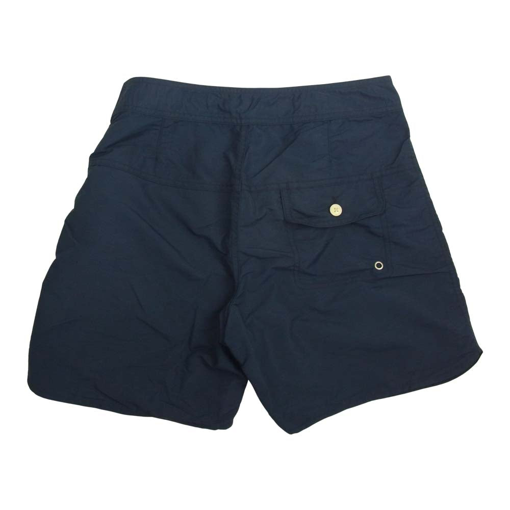 ピルグリム サーフ サプライ ナイロン ショーツ ハーフ パンツ ネイビー系 32【中古】