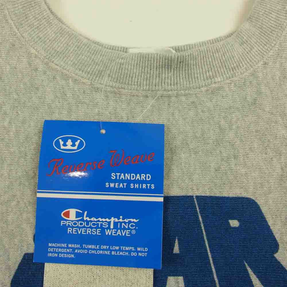 Champion チャンピオン × STAR WARS スターウォーズ リバースウィーブ ロゴ プリント スウェット トレーナー グレー系 XS【美品】【中古】