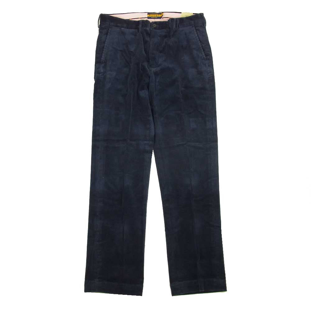 RALPH LAUREN ラルフローレン RUGBY ラグビー コーデュロイ パンツ ネイビー系 32～30【中古】