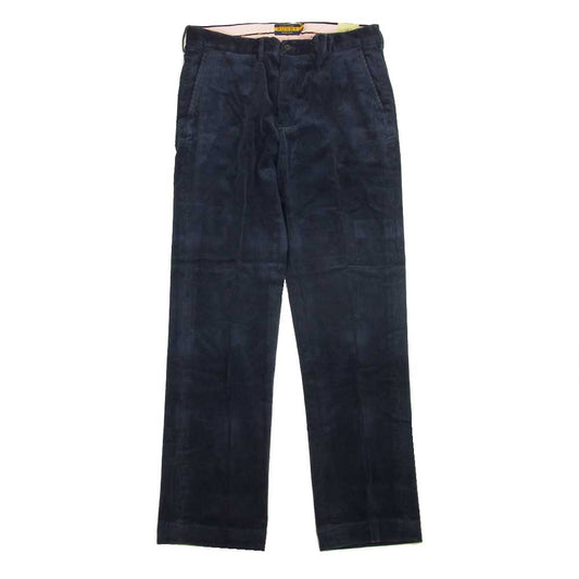 RALPH LAUREN ラルフローレン RUGBY ラグビー コーデュロイ パンツ ネイビー系 32～30【中古】