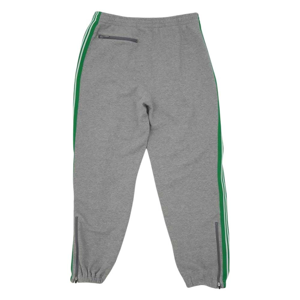 Needles ニードルス 22SS KP399 Zipped Track Pant 裾ジップ サイドライン トラック スウェットパンツ グレー系 M【新古品】【未使用】【中古】