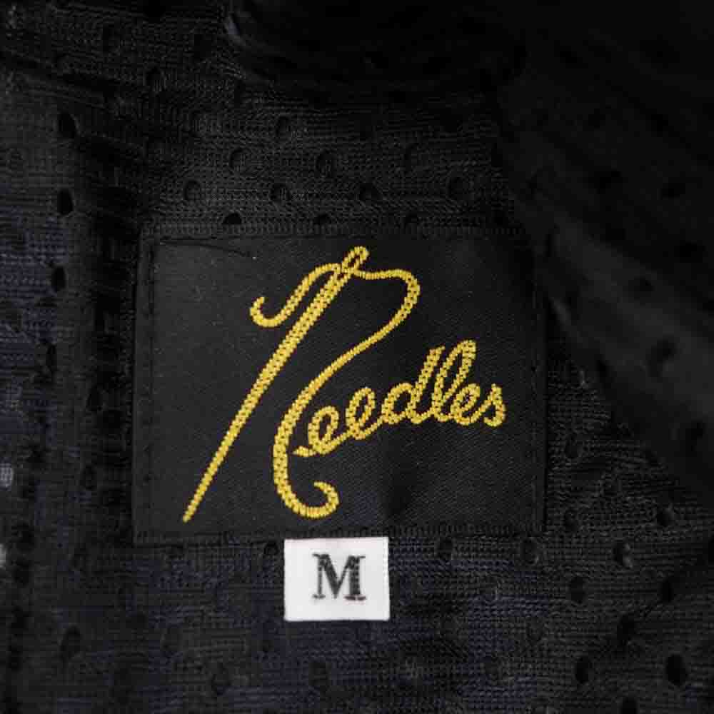 Needles ニードルス 22SS KP399 Zipped Track Pant 裾ジップ サイドライン トラック スウェットパンツ グレー系 M【新古品】【未使用】【中古】