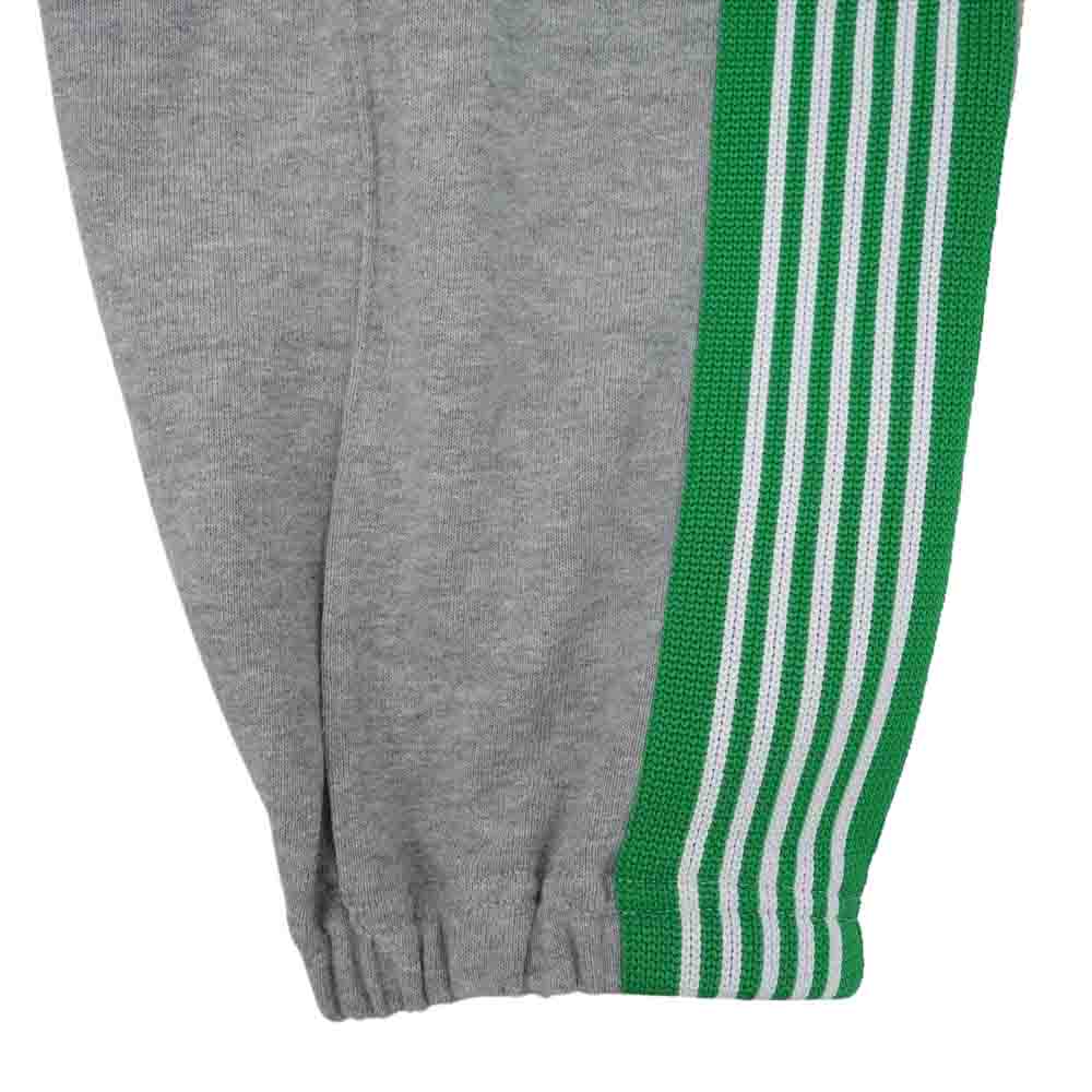 Needles ニードルス 22SS KP399 Zipped Track Pant 裾ジップ サイドライン トラック スウェットパンツ グレー系 M【新古品】【未使用】【中古】