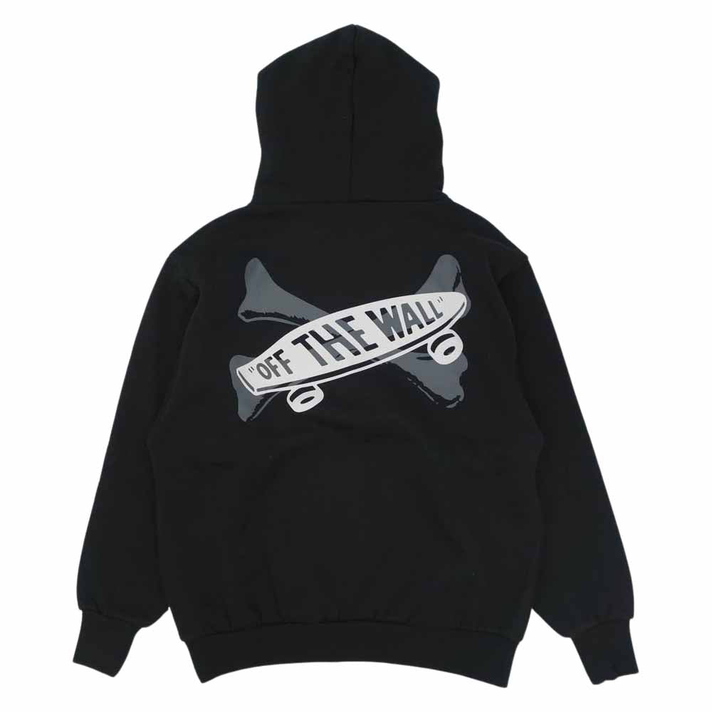 WTAPS ダブルタップス VANS PULLOVER HOODY バンズ プルオーバー フーディ ブラック系 X01【新古品】【未使用】【中古】