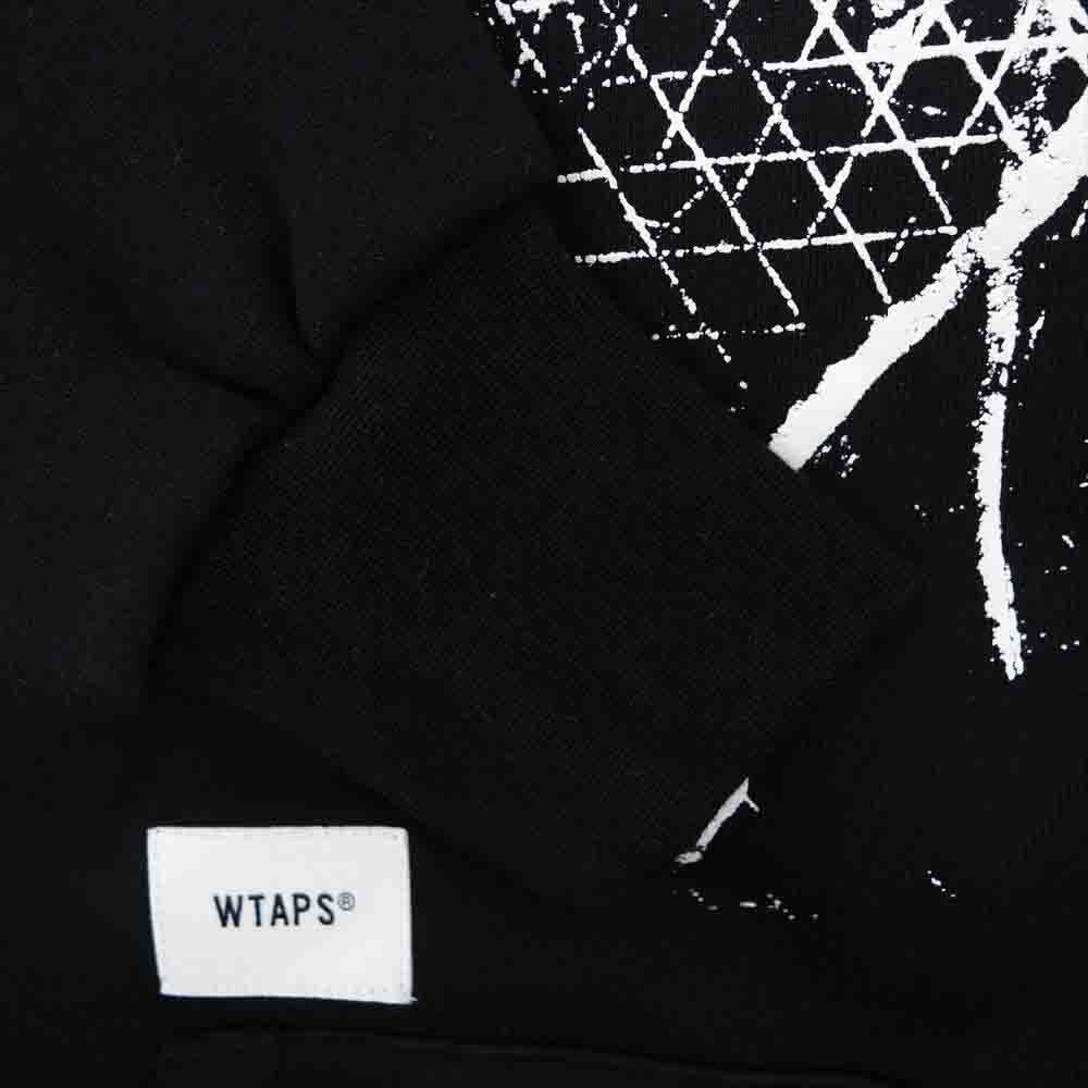 WTAPS ダブルタップス VANS PULLOVER HOODY バンズ プルオーバー フーディ ブラック系 X01【新古品】【未使用】【中古】