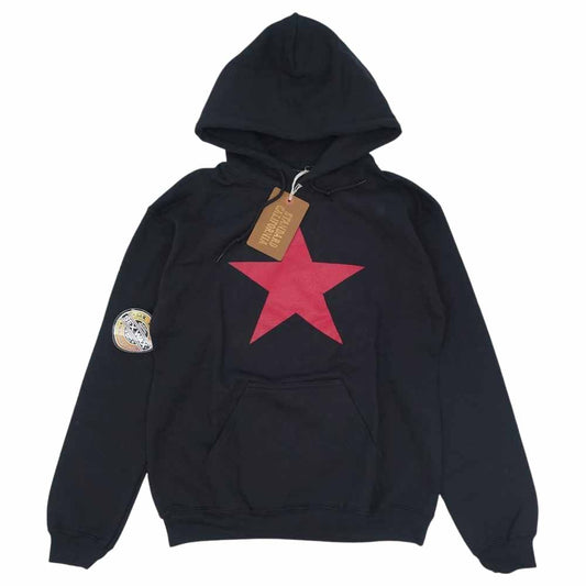 STANDARD CALIFORNIA スタンダードカリフォルニア × SEX WAX セックスワックス SD Pullover Hood Sweat プルオーバー フードスウェット パーカー ブラック系 S【新古品】【未使用】【中古】