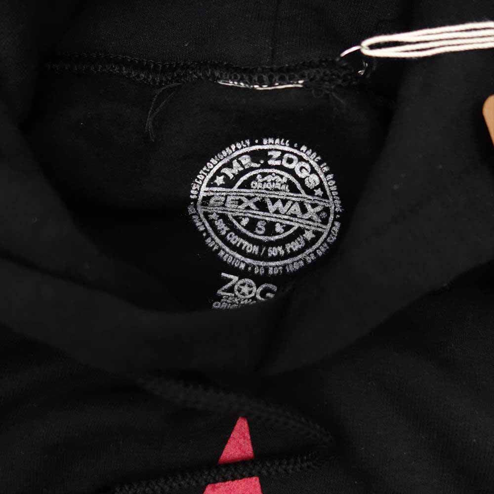 STANDARD CALIFORNIA スタンダードカリフォルニア × SEX WAX セックスワックス SD Pullover Hood Sweat プルオーバー フードスウェット パーカー ブラック系 S【新古品】【未使用】【中古】