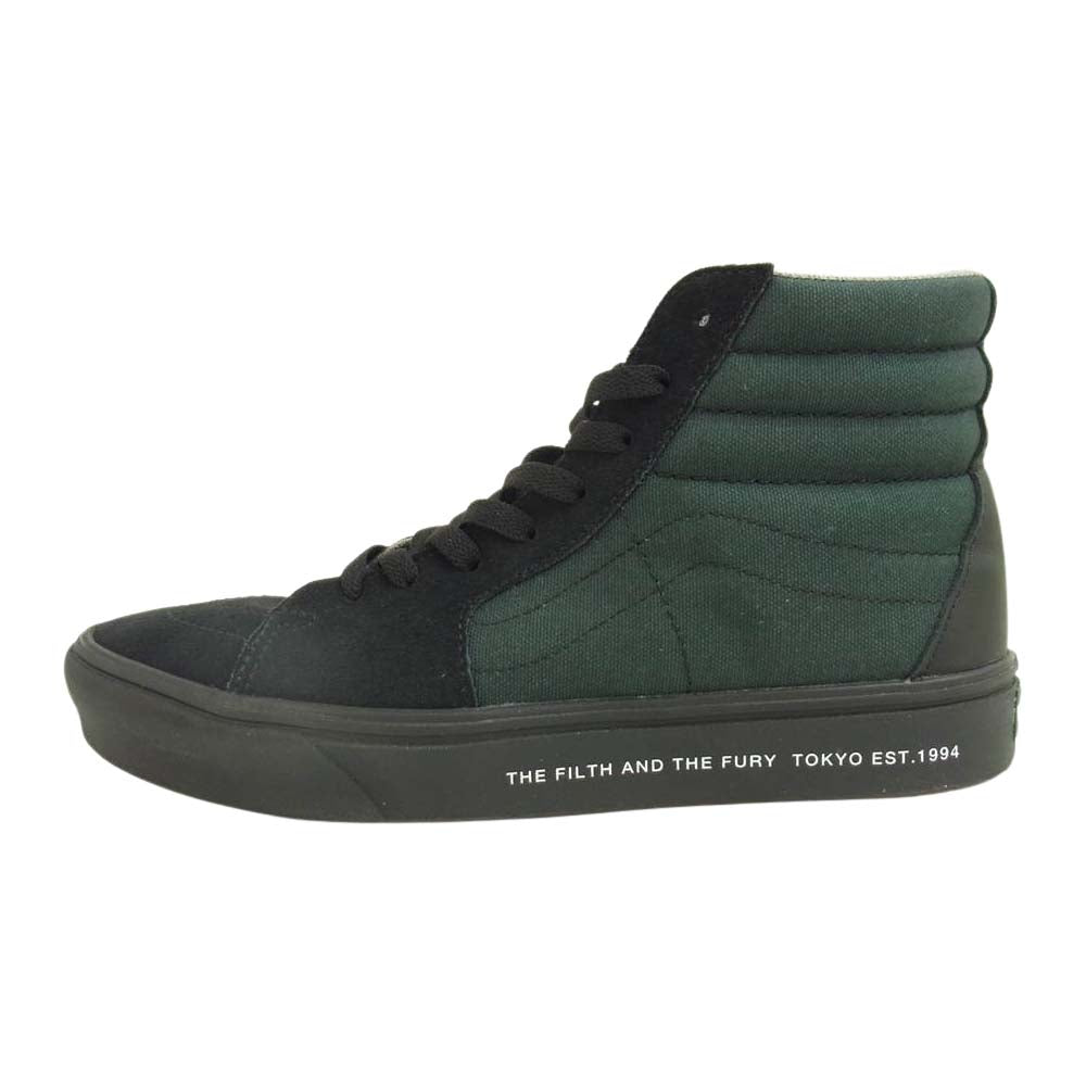 VANS バンズ NEIGHBORHOOD 211BWVNN-FMW01 COMFYCHUSH SK8-HI ネイバーフッド スケートハイ ブラック系 8.5【美品】【中古】