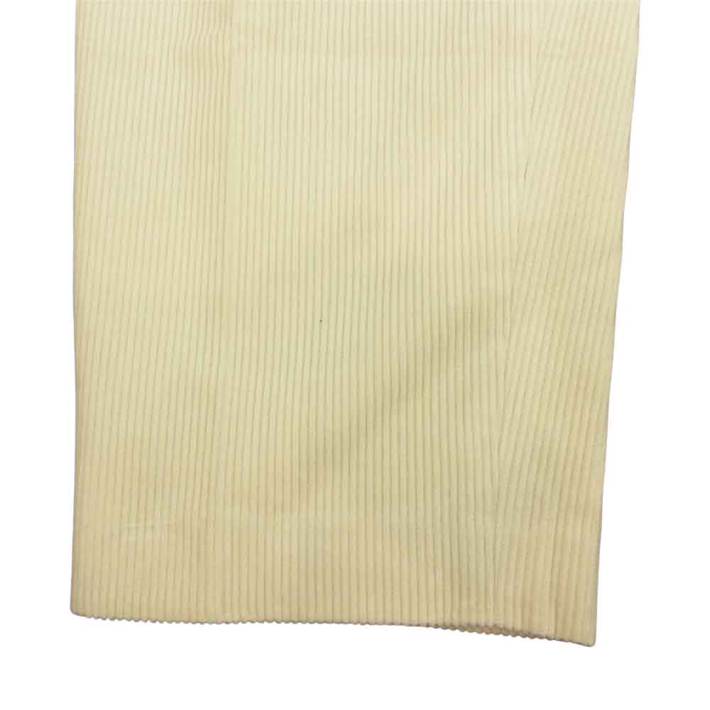 ビューティ アンド ユース Roku 6 コーデュロイ タック パンツ オフホワイト系 34【中古】