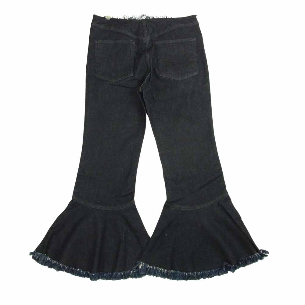 イエナ ラ ブークル フリッジ デニム パンツ インディゴブルー系 38【中古】