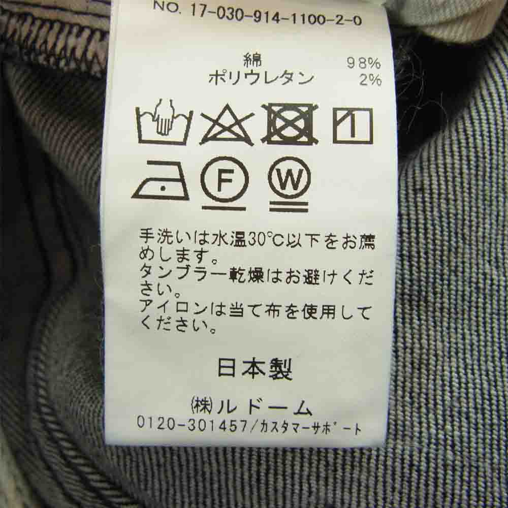 イエナ ラ ブークル フリッジ デニム パンツ インディゴブルー系 38【中古】