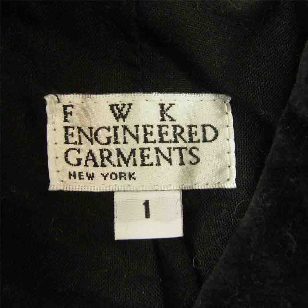 Engineered Garments エンジニアードガーメンツ FWK ウールサージ ピークトラベル ジャケット ブラック系 1【中古】