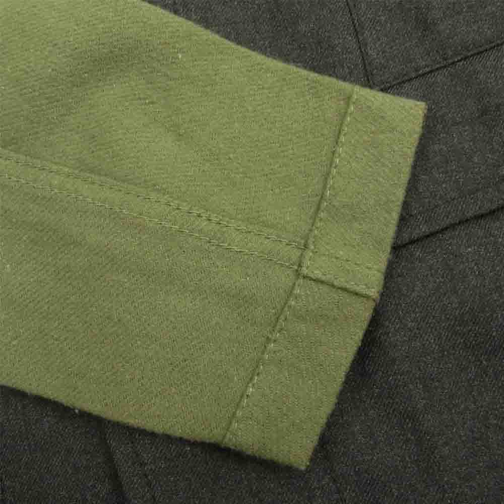 COMME des GARCONS コムデギャルソン RF-J012 コムコム 切替 フード ジャケット グレー系 S【中古】