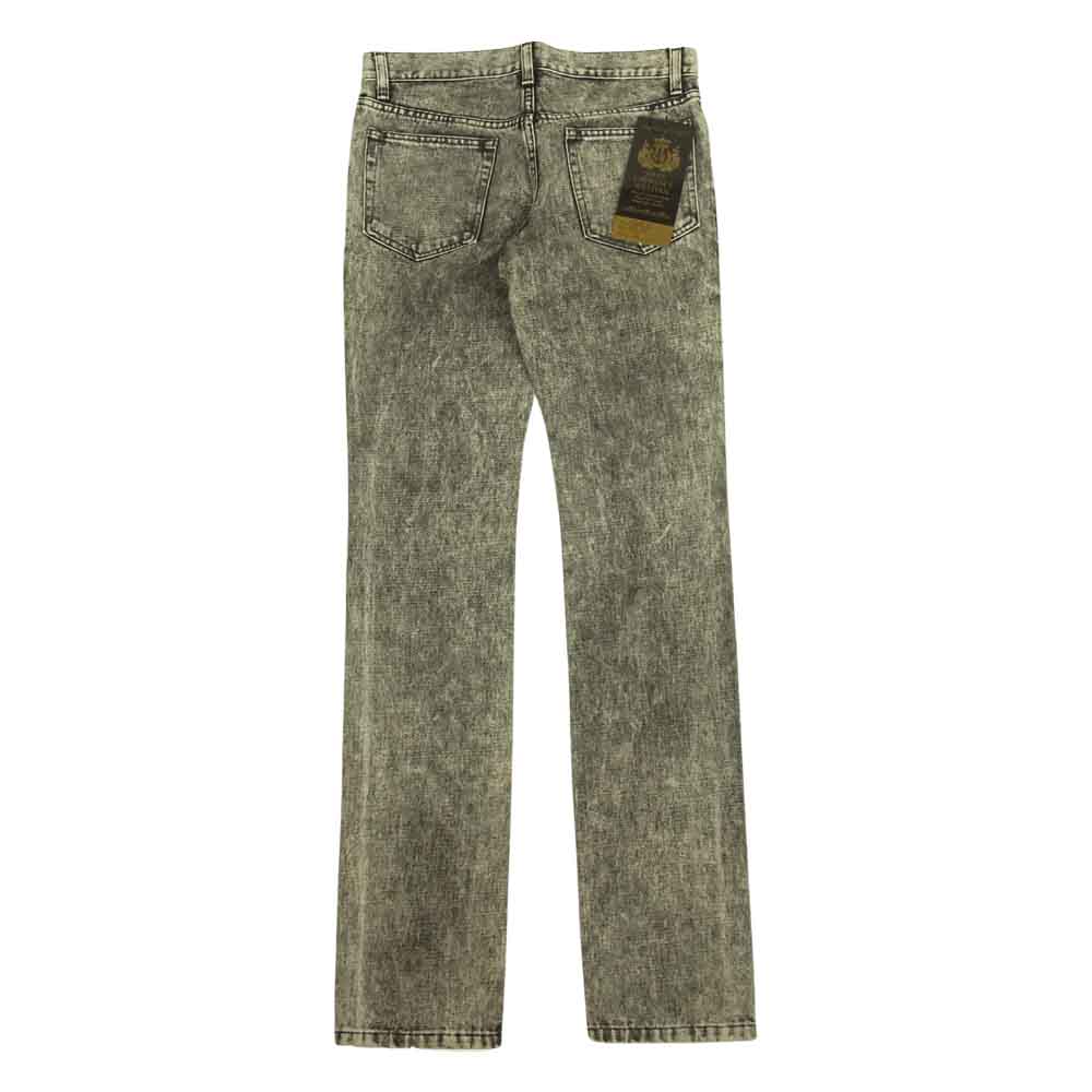 JOHN LAWRENCE SULLIVAN ジョンローレンスサリバン ケミカルウォッシュ デニム パンツ ブラック系 32【新古品】【未使用】【中古】