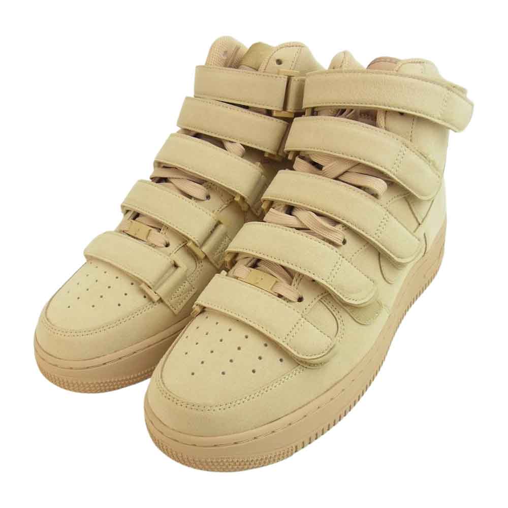NIKE ナイキ DM7926-200 × Billie Eilish AIR FORCE 1 HIGH '07 SP MUSHROOM エア フォース 1 ビリー マッシュルーム スニーカー ベージュ系 11【極上美品】【中古】