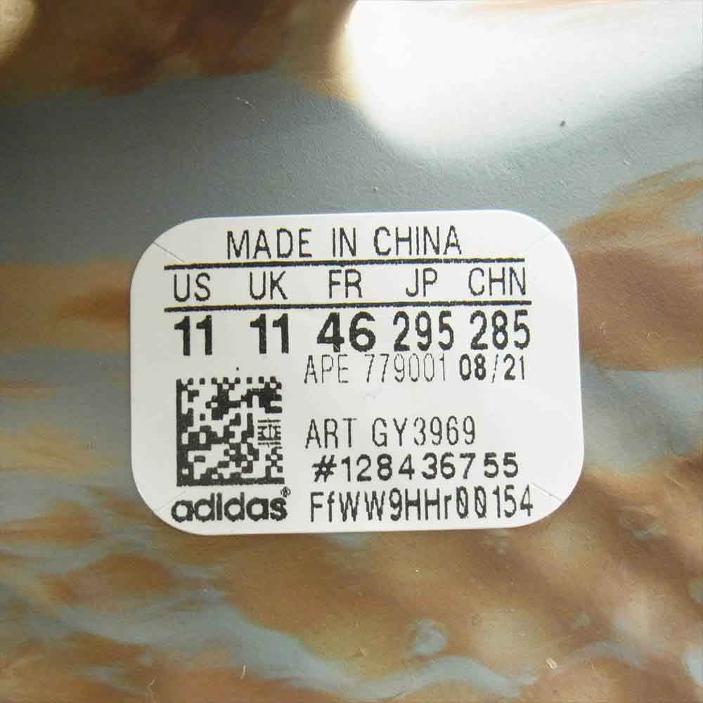 adidas アディダス GY3969 YEEZY Foam Runner Mx Sand Grey イージー フォーム ランナー ミックス サンド グレー スニーカー ブラウン系 11【極上美品】【中古】