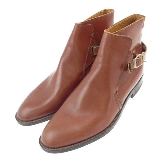 REGAL リーガル レザー ジョッパー ブーツ ブラウン系 25EE【中古】