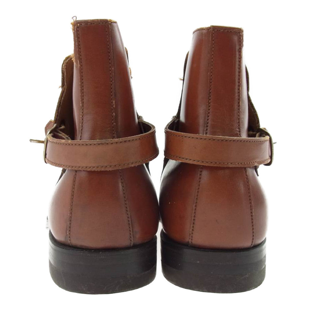 REGAL リーガル レザー ジョッパー ブーツ ブラウン系 25EE【中古】