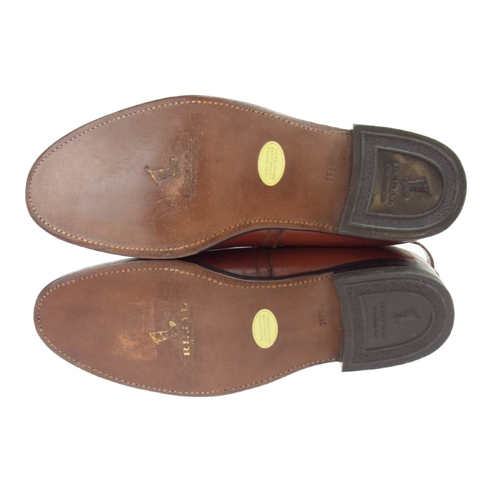 REGAL リーガル レザー ジョッパー ブーツ ブラウン系 25EE【中古】