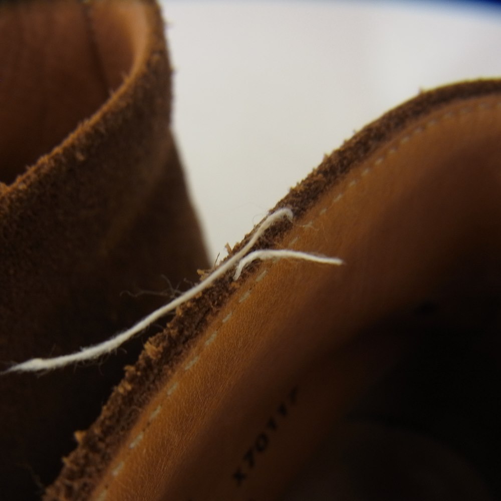 CROCKETT&JONES クロケットアンドジョーンズ × BARNEYS NEW YORK バーニーズニューヨーク スエード ティッカ ブーツ ダイナイト ソール ブラウン系 6 1/2【中古】